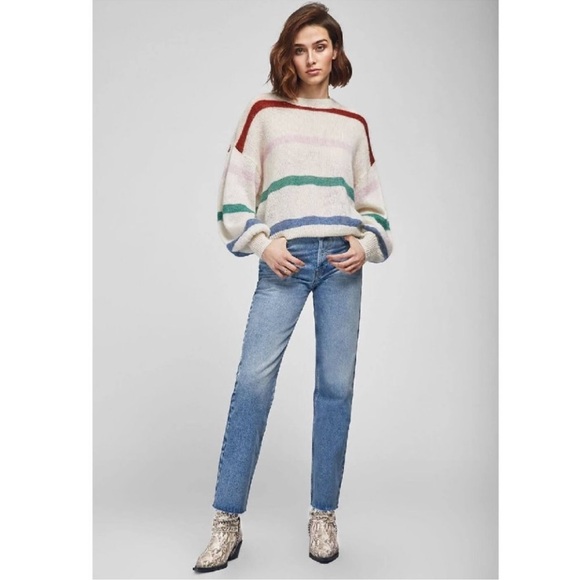 ANINE BING Lydia Stripe Sweater size M - Picture 2 of 8